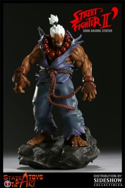 Shin Gouki (Sideshow Exclusive), Street Fighter II, SOTA, Pre-Painted, 1/6