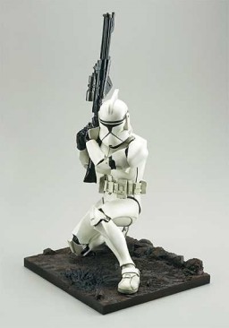 Clone Trooper, Star Wars, Kotobukiya, Pre-Painted, 1/7