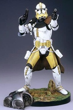 Commander Bly, Star Wars, Kotobukiya, Pre-Painted, 1/7