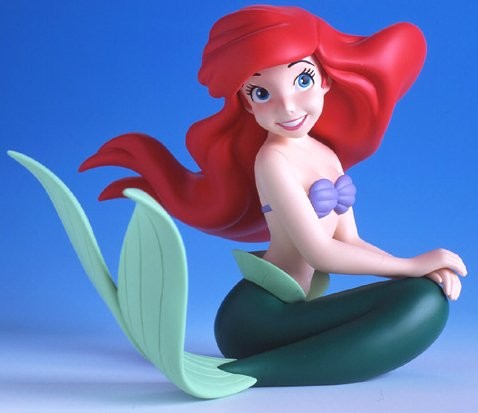 Ariel (Original), The Little Mermaid, Medicom Toy, Pre-Painted