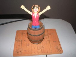 Monkey D. Luffy (Polystone Collection - Scene 0-5), One Piece, Bandai, Pre-Painted