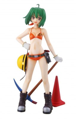 Ranka Lee, Macross Frontier The Movie ~Itsuwari No Utahime~, Bandai, Pre-Painted, 1/8, 4543112604217