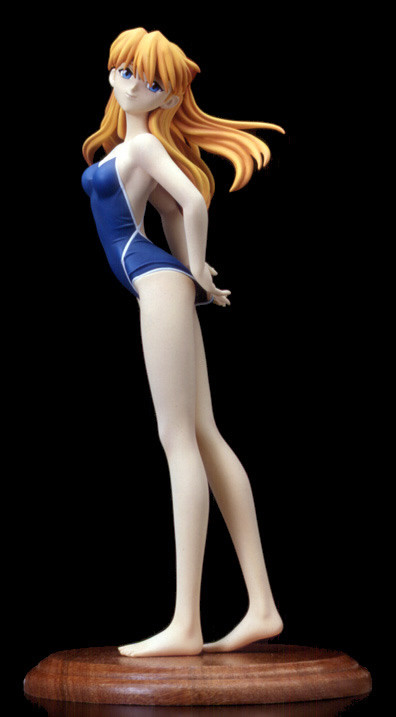 Souryuu Asuka Langley (School Swimsuit), Shin Seiki Evangelion, New Line, Pre-Painted, 1/6