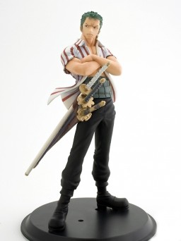 Roronoa Zoro (CrossoDX Figure), Dragon Ball Kai, One Piece, Banpresto, Pre-Painted