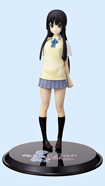 Akiyama Mio (Kumitateshiki Figure, Houkago Tea Time Shuugou!), K-ON!, Banpresto, Pre-Painted