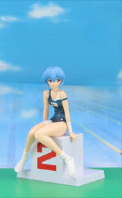 Ayanami Rei (School Mizugi, Summer Drops), Shin Seiki Evangelion, SEGA, Pre-Painted