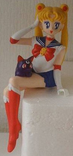 Luna, Sailor Moon, Bishoujo Senshi Sailor Moon R, Bandai, Pre-Painted