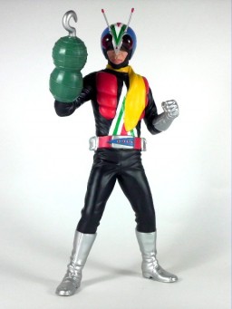 Riderman (Kamen Rider Big Size Soft Vinyl Figure), Kamen Rider V3, Banpresto, Pre-Painted