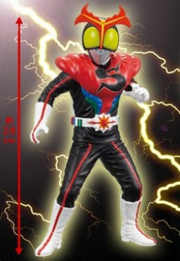 Kamen Rider Stronger (Kamen Rider Big Size Soft Vinyl Figure), Kamen Rider Stronger, Banpresto, Pre-Painted