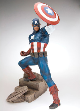 Captain America, Avengers, Kotobukiya, Pre-Painted