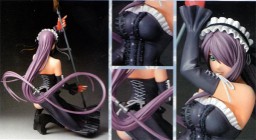Kan'u Unchou (Black Normal Gothic Lolita), Ikki Tousen, Uart, Wani, Pre-Painted, 1/7