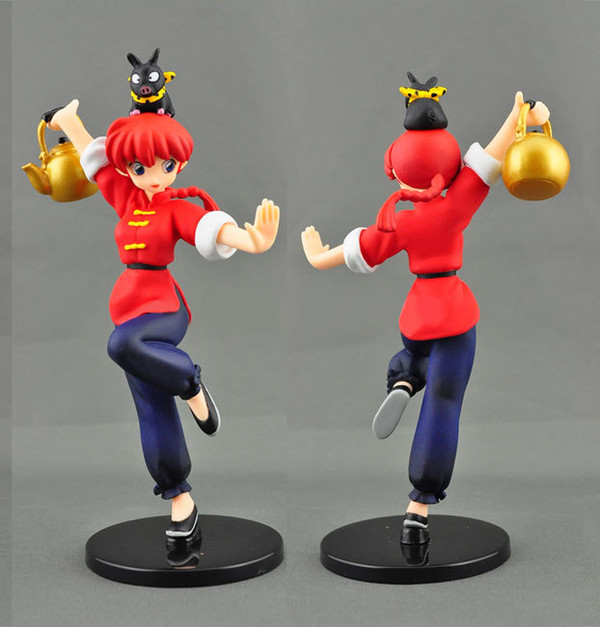 P-Chan, Saotome Ranma (Girl), Ranma 1/2, Kaiyodo, Pre-Painted