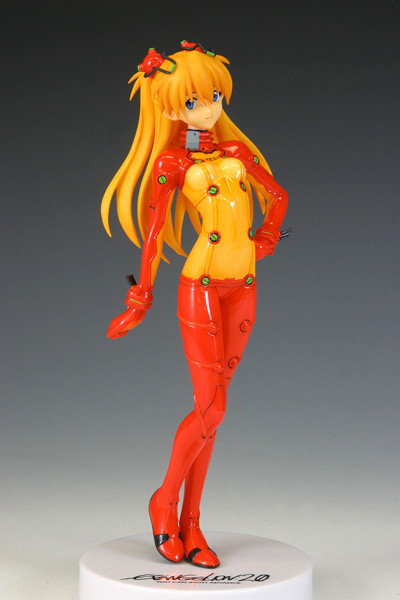 Souryuu Asuka Langley (Test Plug Suit), Evangelion Shin Gekijouban: Ha, Wave, Pre-Painted, 1/10, 4943209550470