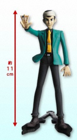 Lupin the 3rd (Action Pose Figure Cagliostro no Shiro), Lupin III: Cagliostro No Shiro, Banpresto, Pre-Painted