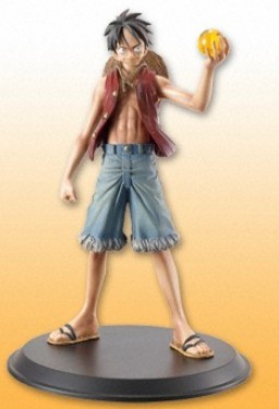 Monkey D. Luffy (CrossoDX Figure), Dragon Ball Kai, One Piece, Banpresto, Pre-Painted