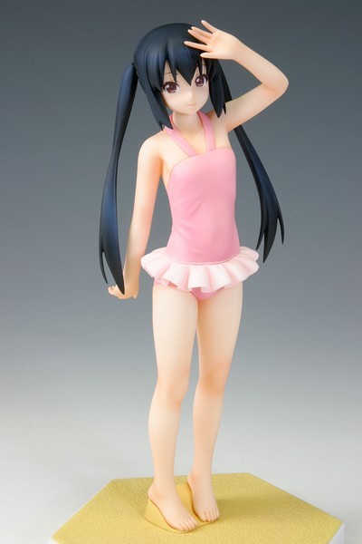 Nakano Azusa (Swimsuit), K-ON!, Wave, Pre-Painted, 1/10