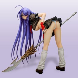 Kan'u Unchou (Dragon Sword 2, (Wet Black Color)), Ikki Tousen Dragon Destiny, Griffon Enterprises, Pre-Painted, 1/7