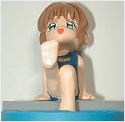 Kinomoto Sakura (School Swimsuit), Card Captor Sakura, Banpresto, Pre-Painted