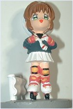 Kinomoto Sakura (Rollerblade), Card Captor Sakura, Banpresto, Pre-Painted