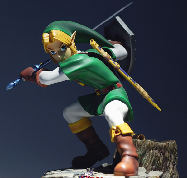 Link, Zelda No Densetsu Toki No Ocarina, First 4 Figures, Pre-Painted