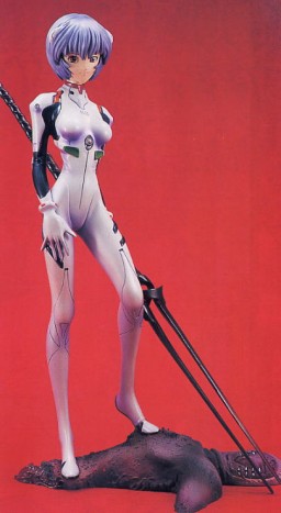 Ayanami Rei (Spear of Longinus), Shin Seiki Evangelion, Kaiyodo, Pre-Painted, 1/8