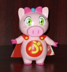Buurin (Daisuki Buurin), Ai To Yuuki No Pig Girl Tonde Buurin, Bandai, Pre-Painted