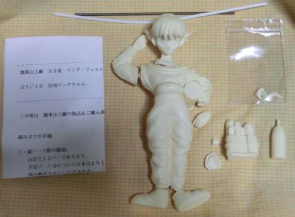 Wonda-chan, Mascot Character, Fukuryu, Garage Kit, 1/10