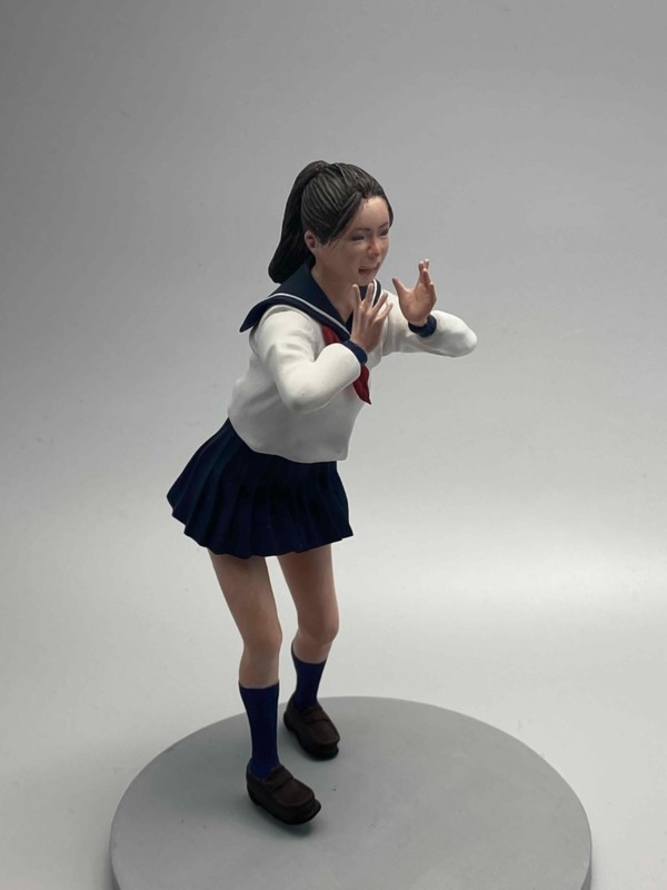 Cheering Girl, Original, Blurred, Garage Kit