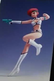 Kei, Dirty Pair, Epoch, Garage Kit, 1/6