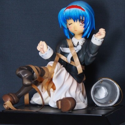 Nishizono Mio (Battle Defeat), Little Busters!, Glemo, Garage Kit, 1/7