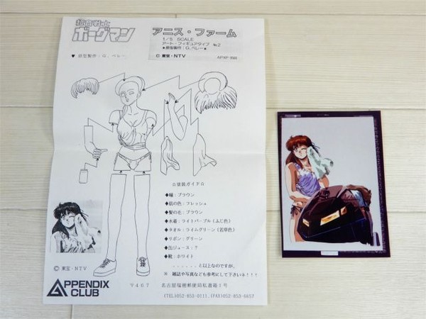 Anice Farm, Chouon Senshi Borgman, Appendix Club, Garage Kit, 1/5