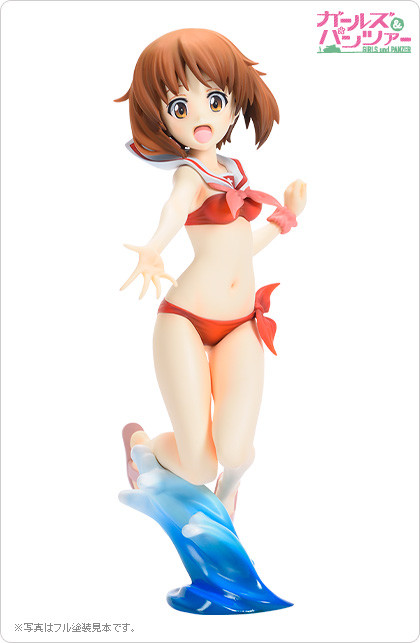 Nishizumi Miho (Swimsuit 3), Girls Und Panzer, Volks, Garage Kit, 1/7