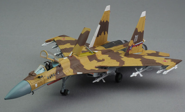 Russian Air Force Su-37 (Flanker E2 "711"), Tomytec, Model Kit, 1/144, 4543736255222