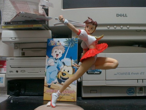 Kasugano Sakura (Sakura Ganbaru), Street Fighter Zero 2, Out of Base, Garage Kit
