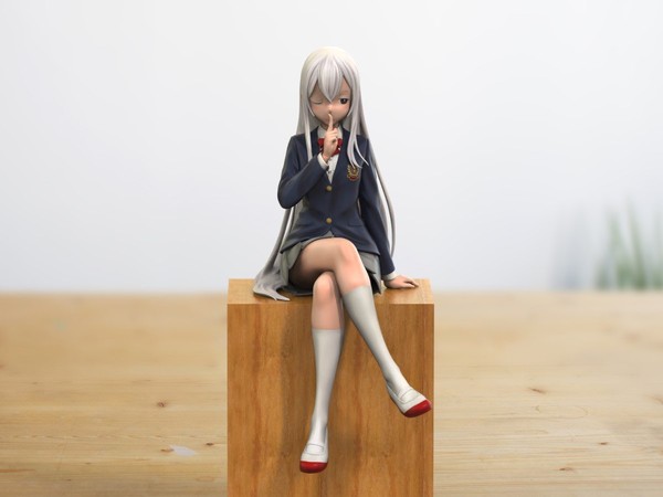 Echidna (Seifuku), Re:Zero Kara Hajimeru Isekai Seikatsu, Amon, Garage Kit, 1/8