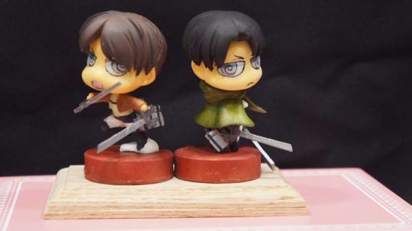 Eren Yeager, Levi, Shingeki No Kyojin, Pink Panders, Garage Kit