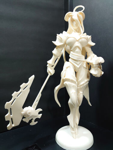 Albedo (Armored [Hermes Trismegistus Equipped]), Overlord, Zoukei Style, Garage Kit, 1/8