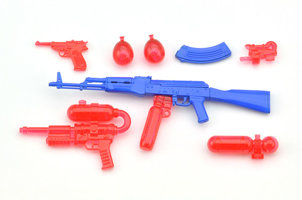 Water Gun B (Blue × Clear Red), Tomytec, Accessories, 1/12, 4543736289180