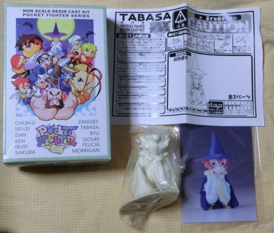 Tabasa, Pocket Fighter, Clayz, Garage Kit