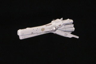 Imperial High Speed Battleship, Ginga Eiyuu Densetsu, Alba Create, Garage Kit, 1/5000