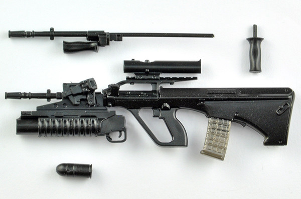 AUG A2 & M203PI, Tomytec, Accessories, 1/12, 4543736313847