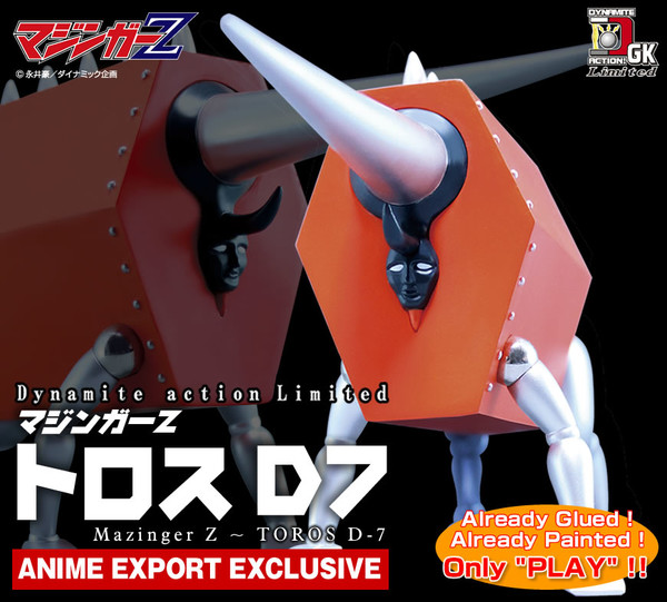Toros D7, Mazinger Z, Evolution-Toy, Garage Kit