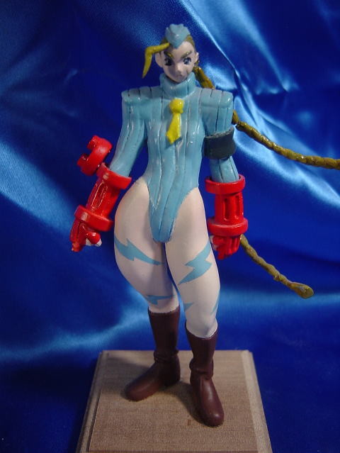 Cammy, Street Fighter Zero 3, Hamster Koubou, Garage Kit, 1/14