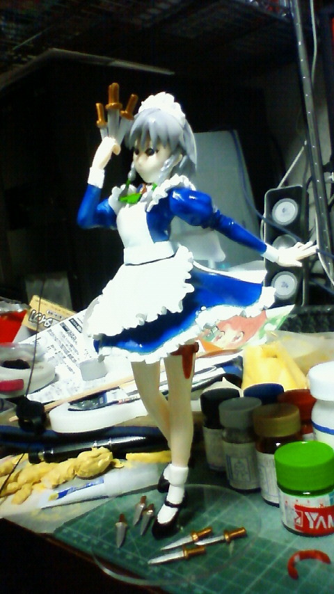 Izayoi Sakuya, Touhou Project, Yorozuya Gentohkan, Garage Kit