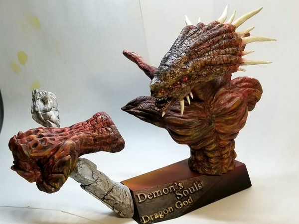 Dragon God, Demon's Souls, T.H. Field, Garage Kit