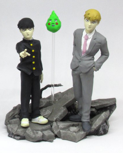 Ekubo, Kageyama Shigeo, Reigen Arataka (Mini Master & Disciple Set), Mob Psycho 100, Tenarai Koya, Garage Kit