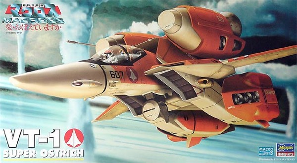 VT-1 Super Ostrich, Choujikuu Yousai Macross, Hasegawa, Model Kit, 1/72, 4967834657076