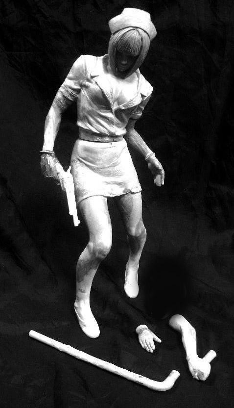 Nurse, Silent Hill 3, Hellpainter, Garage Kit, 1/6