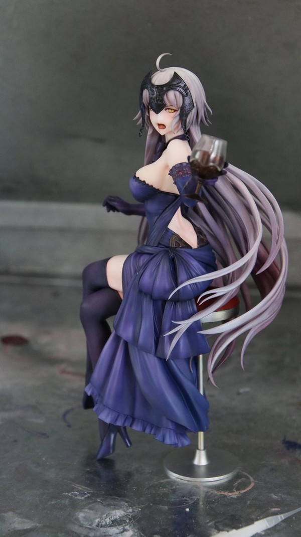 Jeanne d'Arc (Alter) (Holy Night Dinner), Fate/Grand Order, Carve Models, Garage Kit, 1/8