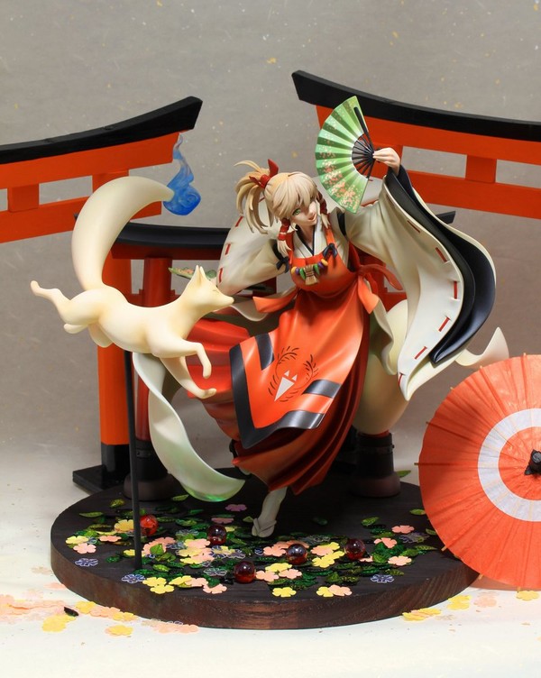 Uka-no-Mitama-no-Kami, Inari, Konkon, Koi Iroha, Empty, Garage Kit, 1/7